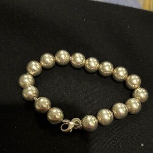 Tiffany & Co. Silver Bead Bracelet